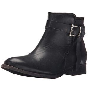 Size 7.5M FRYE Melissa Knotted Short Black Bootie